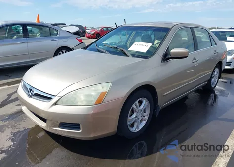2007 Honda Accord 2.4 Ex from USA, damaged, VIN 1HGCM56787A064876